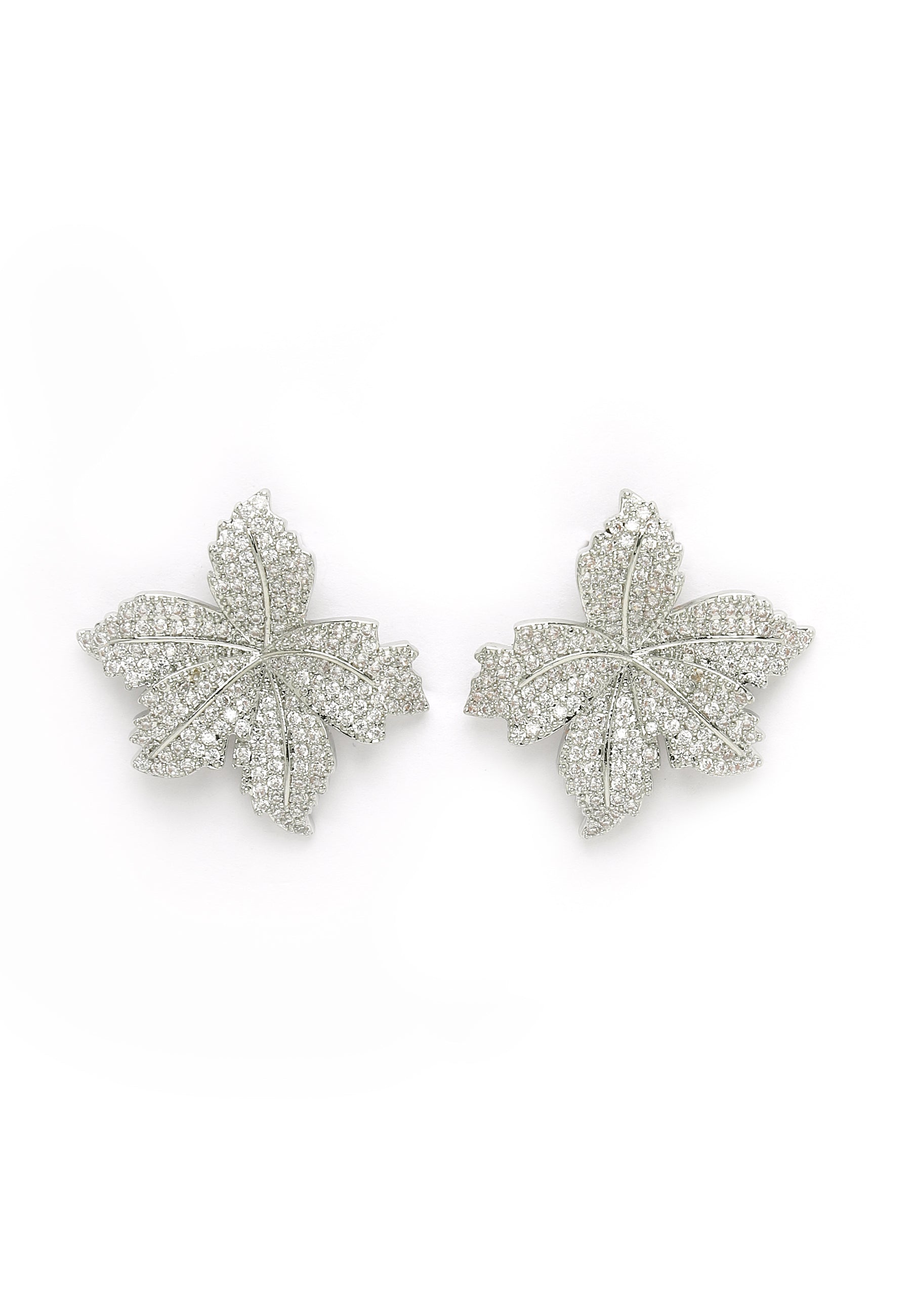 Palm Leaves Studs