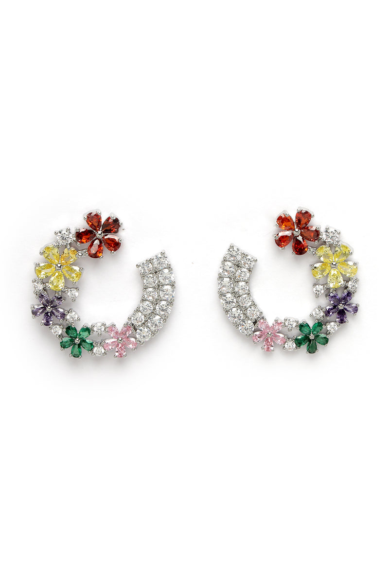 Dainty Floral Hoops