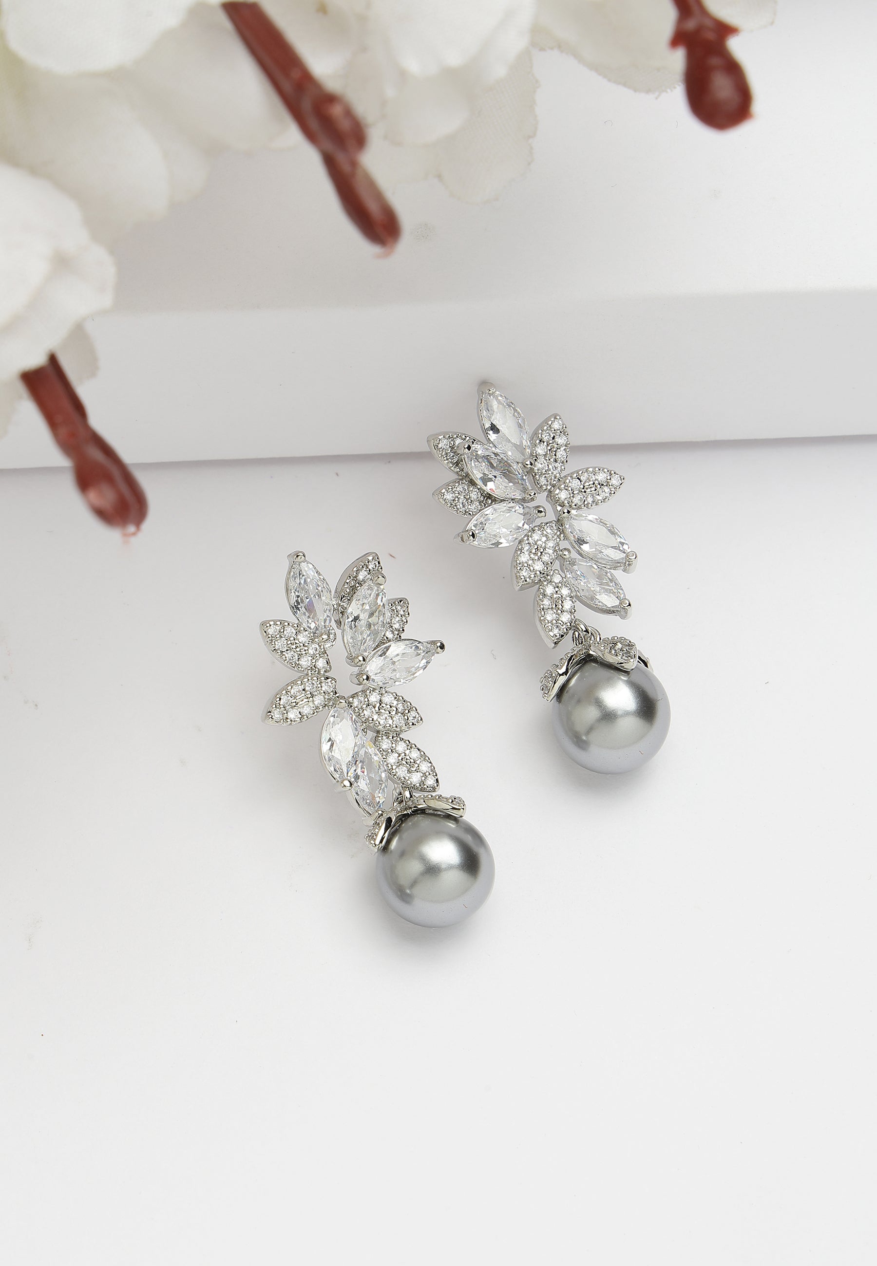 Boucles d'oreilles pendantes Diva