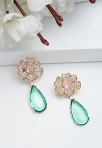 Floral Drop Earrings