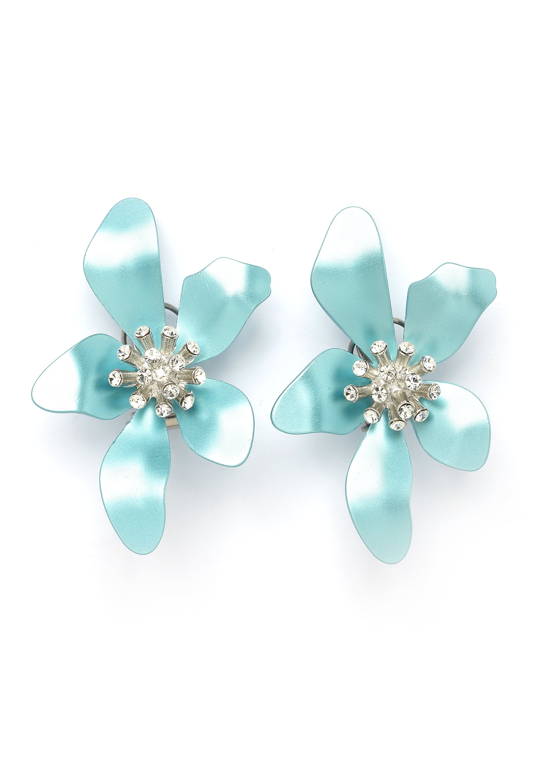 Boucles d'oreilles en forme de fleur