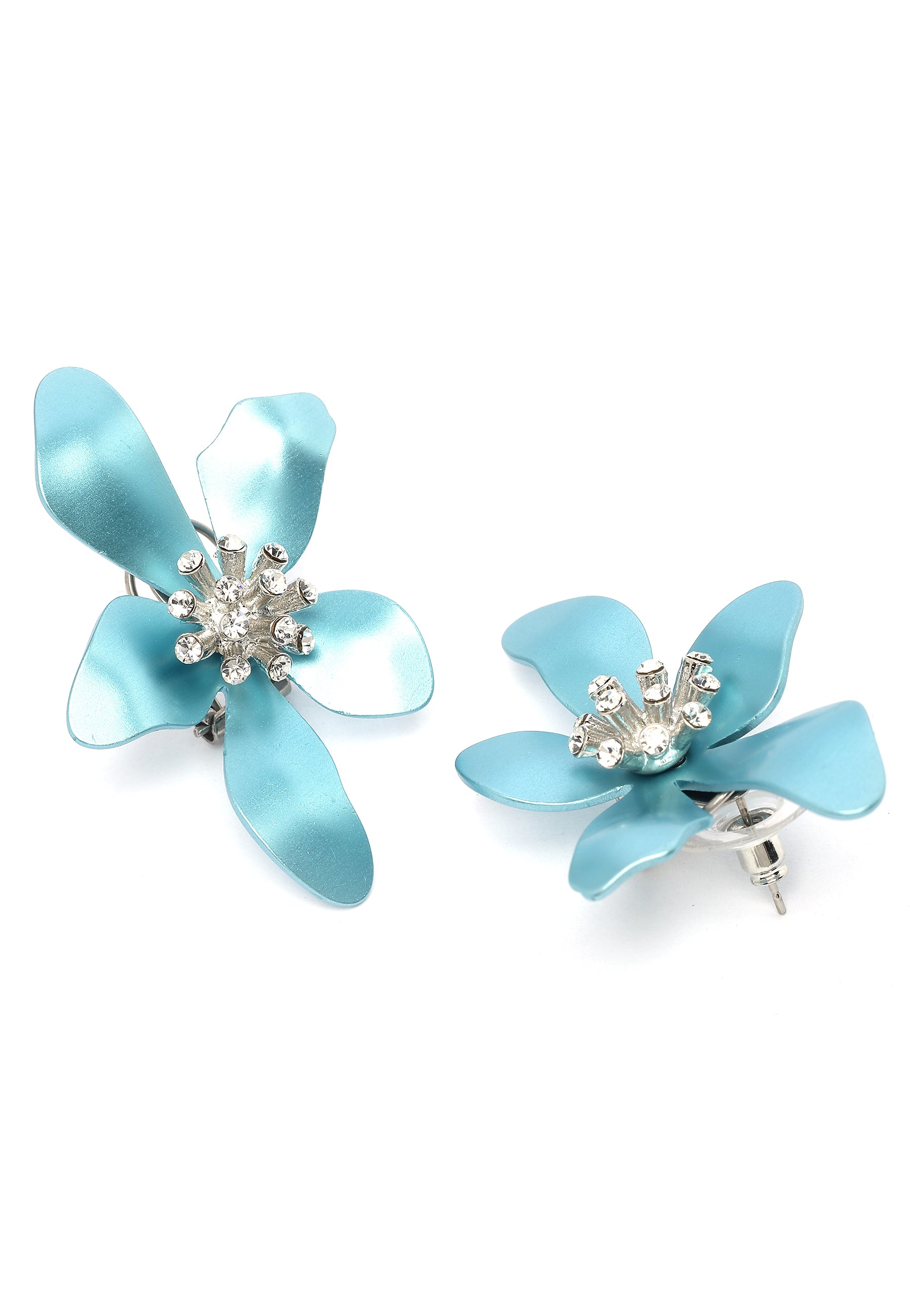 Boucles d'oreilles en forme de fleur