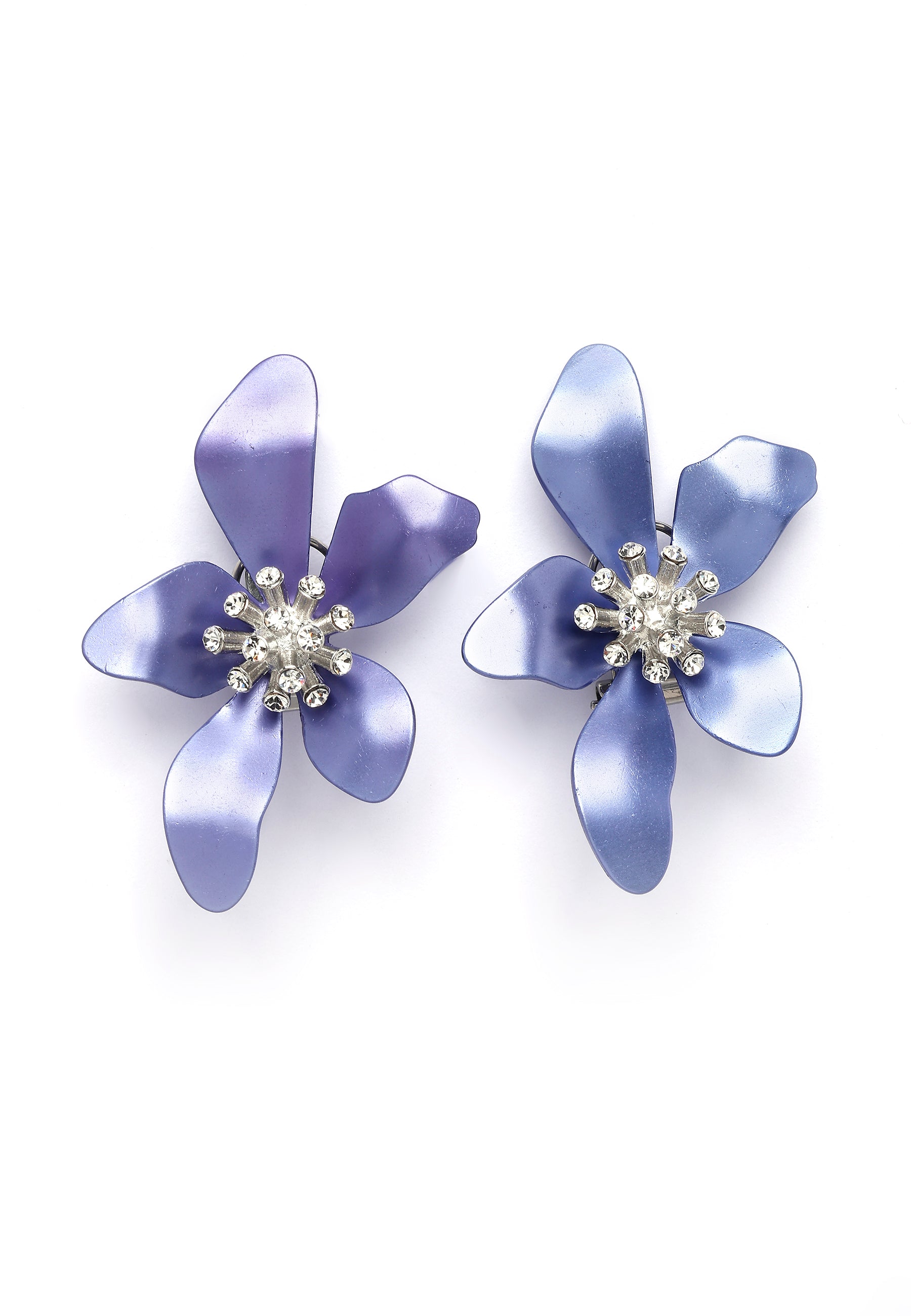 Boucles d'oreilles en forme de fleur