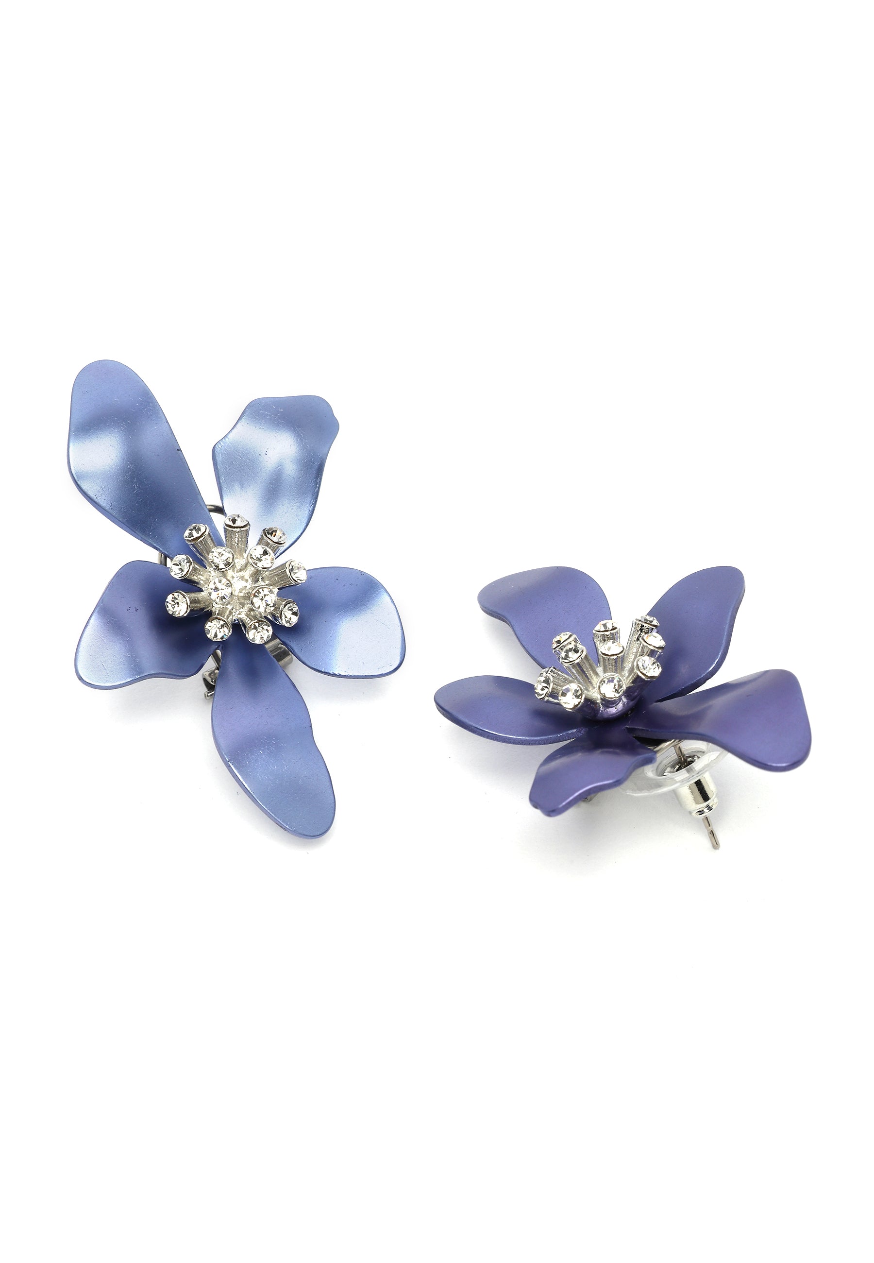 Boucles d'oreilles en forme de fleur