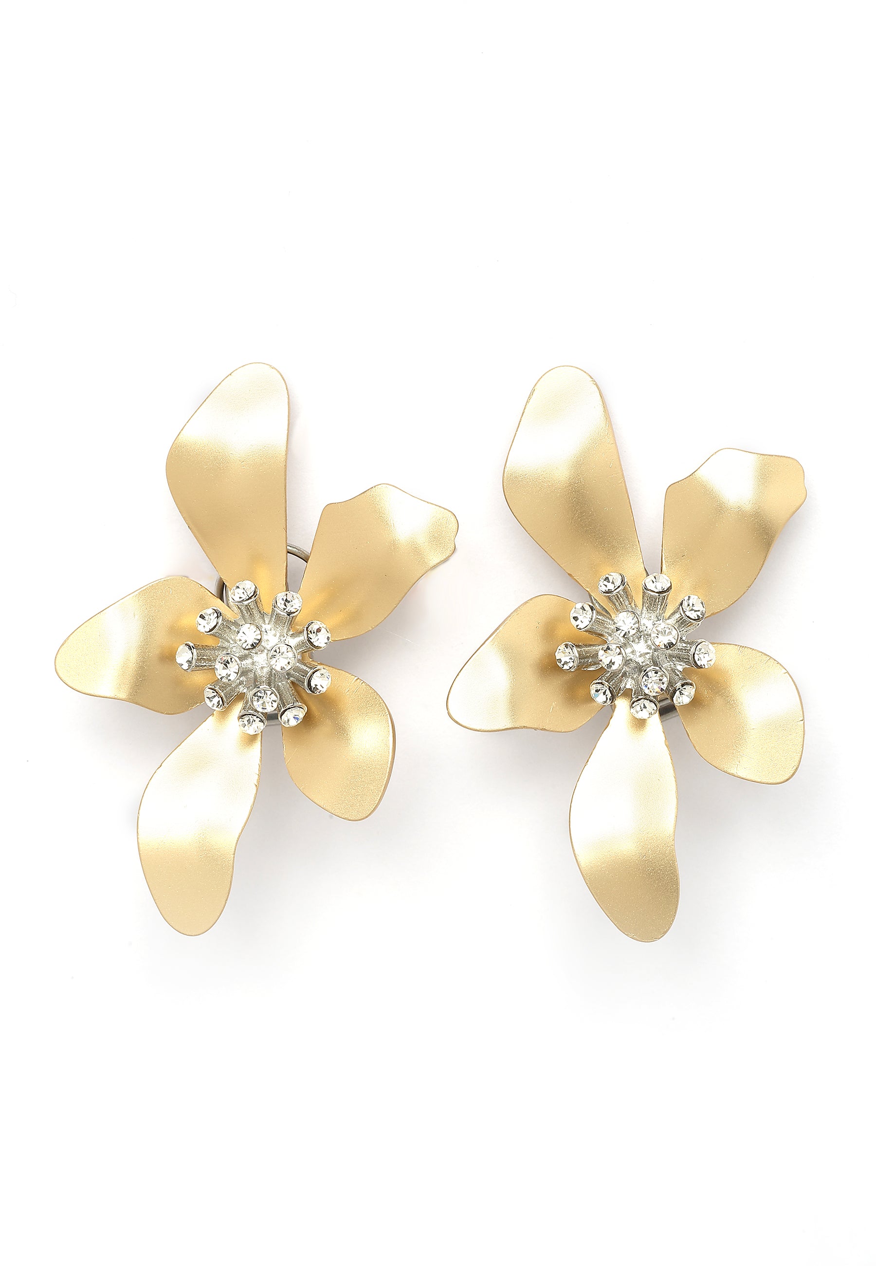 Boucles d'oreilles en forme de fleur