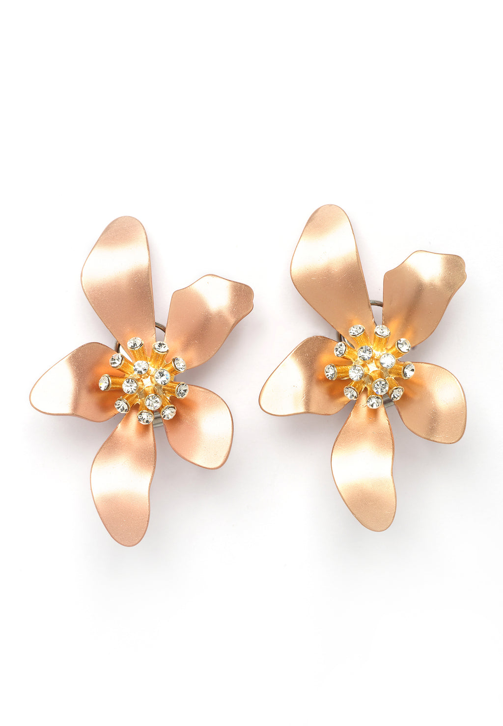 Boucles d'oreilles en forme de fleur