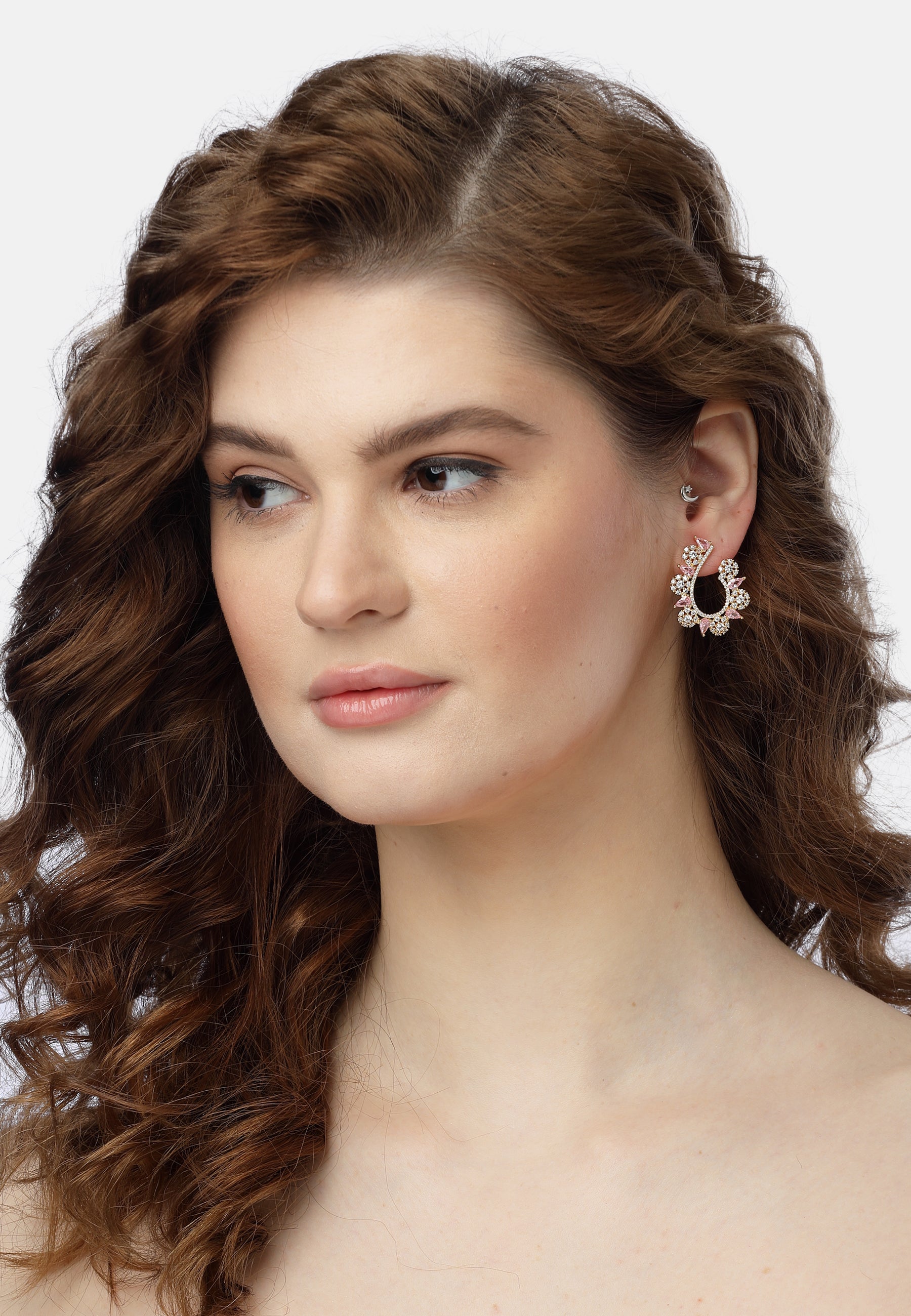 Twirling Petal Earrings