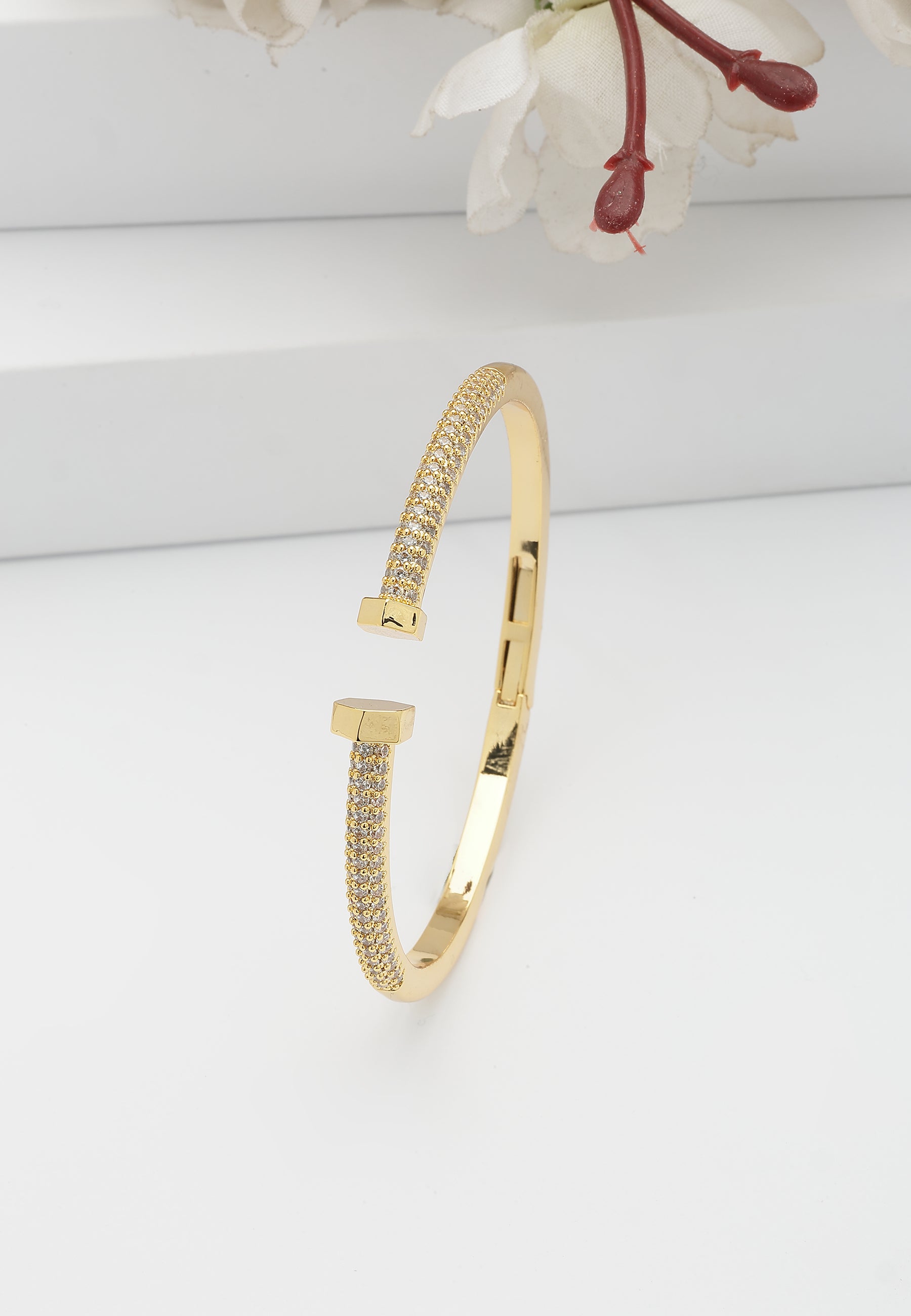 Gouden Stralende Bangle