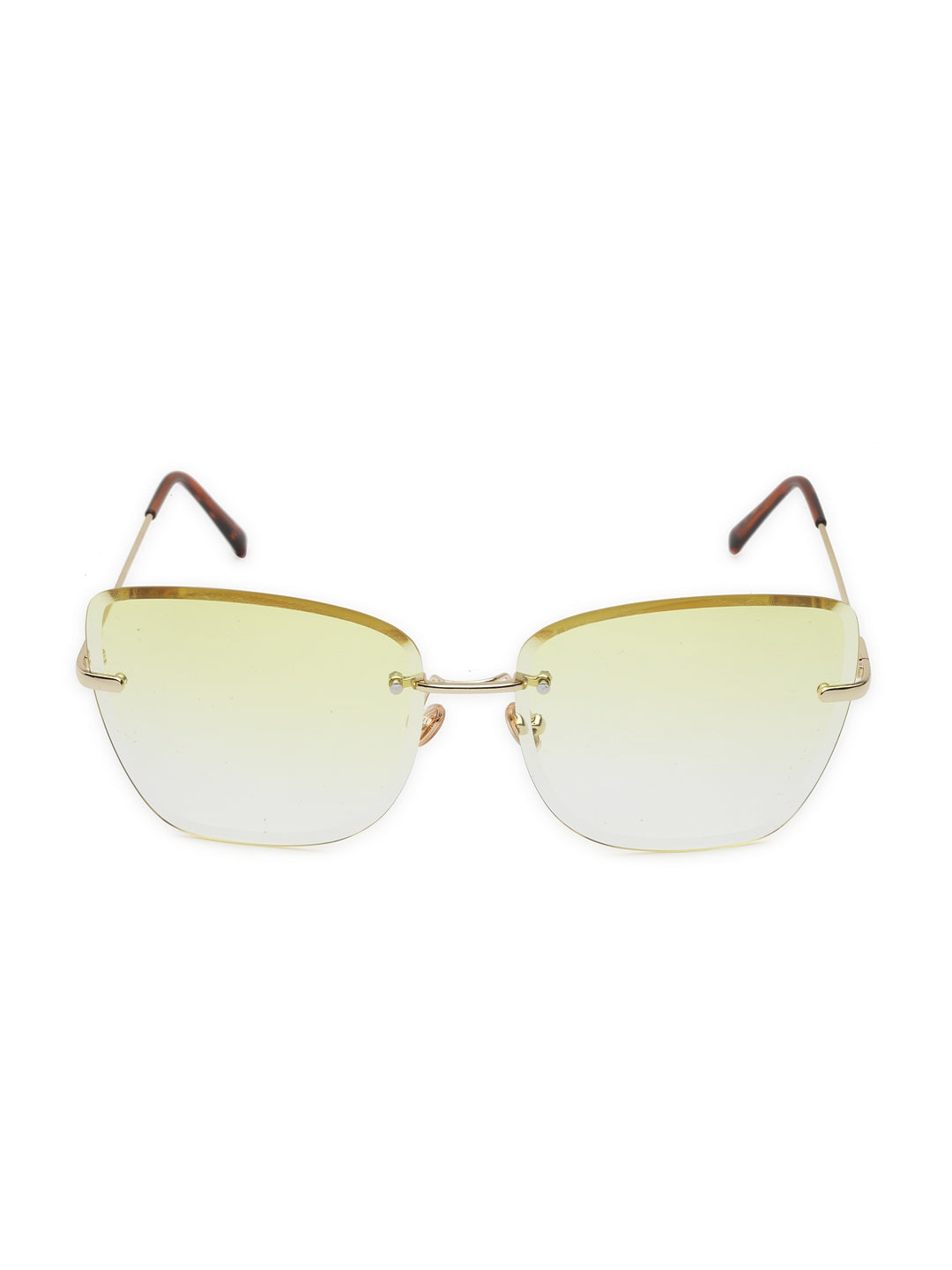 Letnie modne okulary przeciwsłoneczne w kształcie oceanu bez oprawek