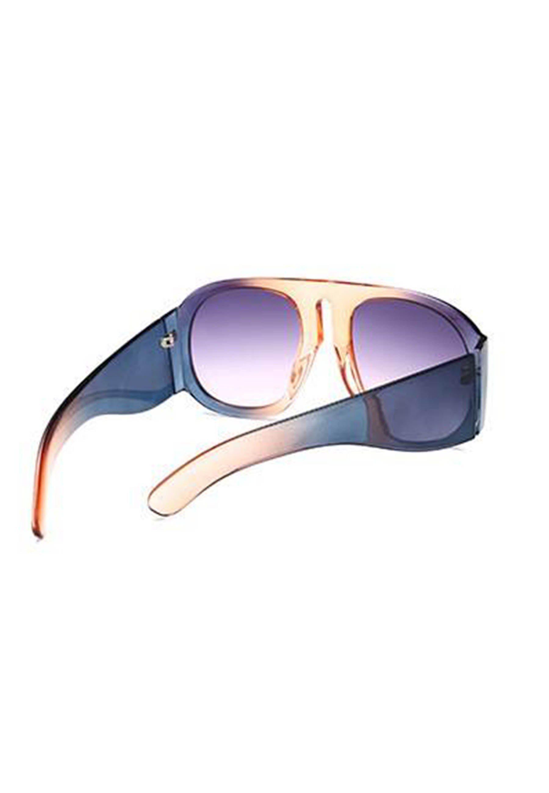 Round Retro Oversized Sunglasses