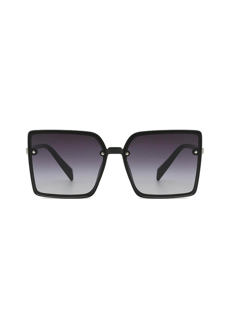 Gradientowe kwadratowe okulary przeciwsłoneczne oversize