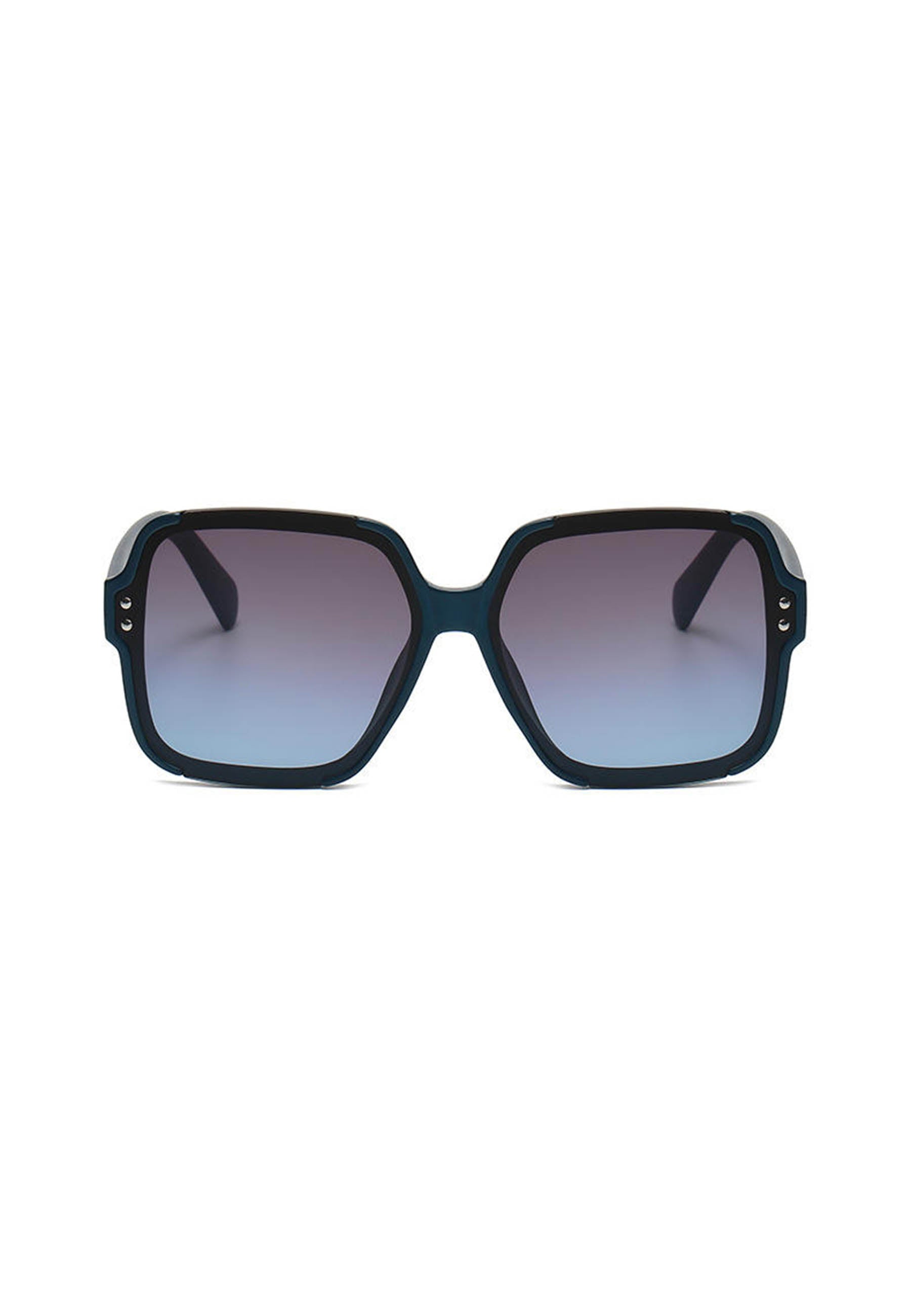 Kwadratowe okulary przeciwsłoneczne oversize