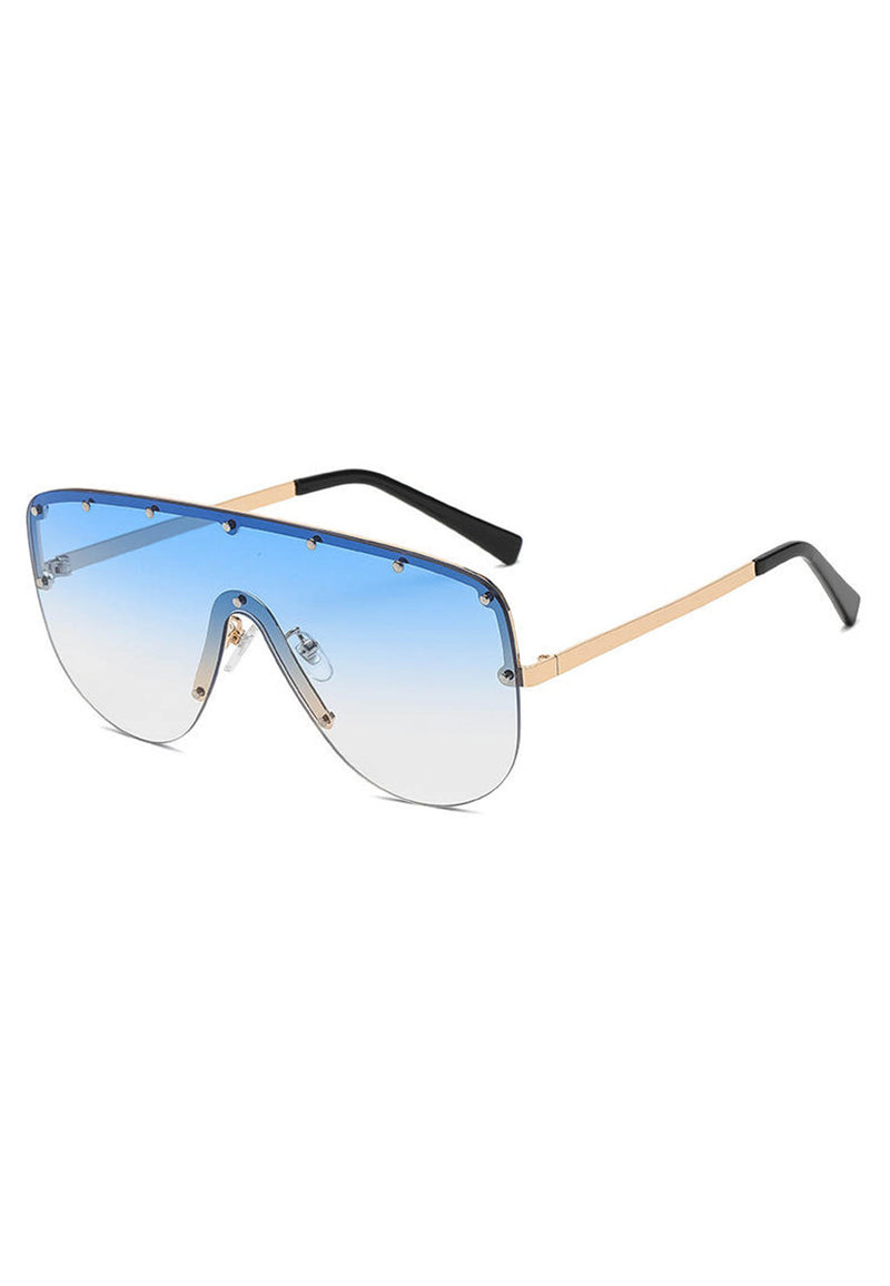 Oversize Steampunk solbriller
