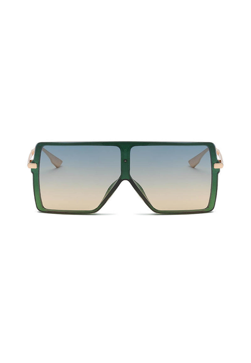 Ponadgabarytowe okulary przeciwsłoneczne w kształcie kwadratu