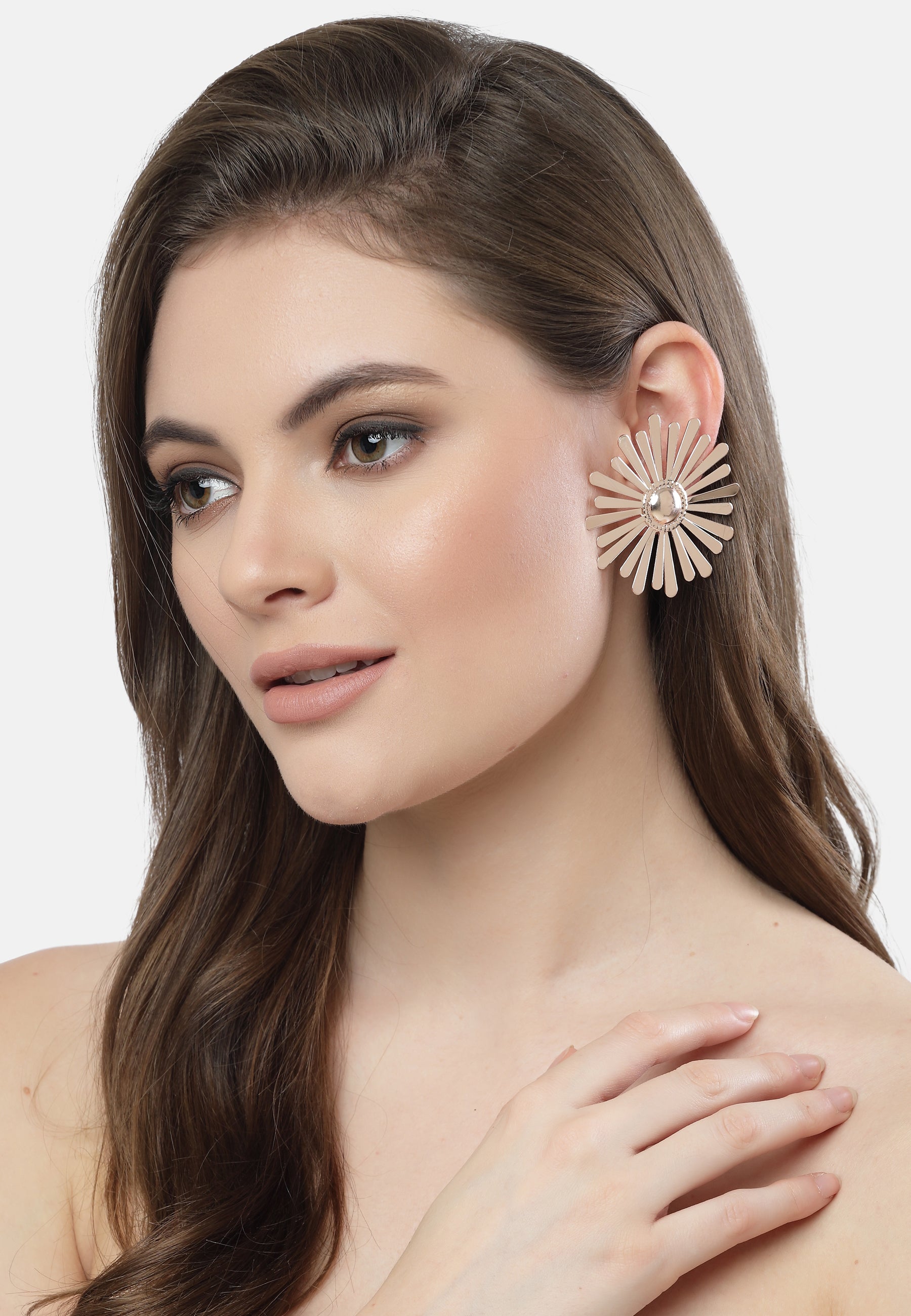 Floral stud Earrings
