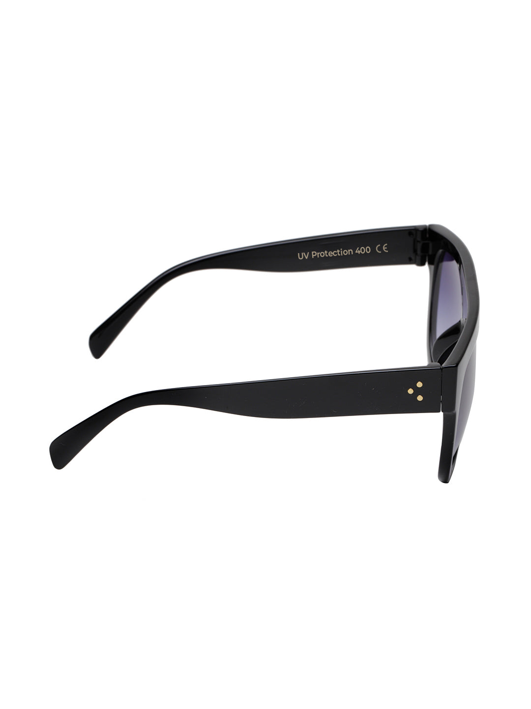 Damskie okulary przeciwsłoneczne Cateye z płaską końcówką